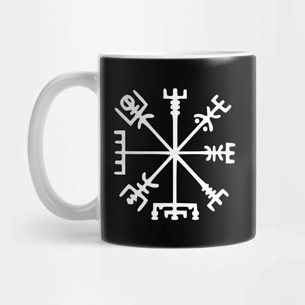 Vegvísir [Viking Compass] by tinybiscuits